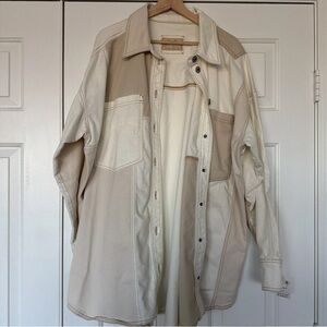 Free People Mountain Road Shirt Jacket XL